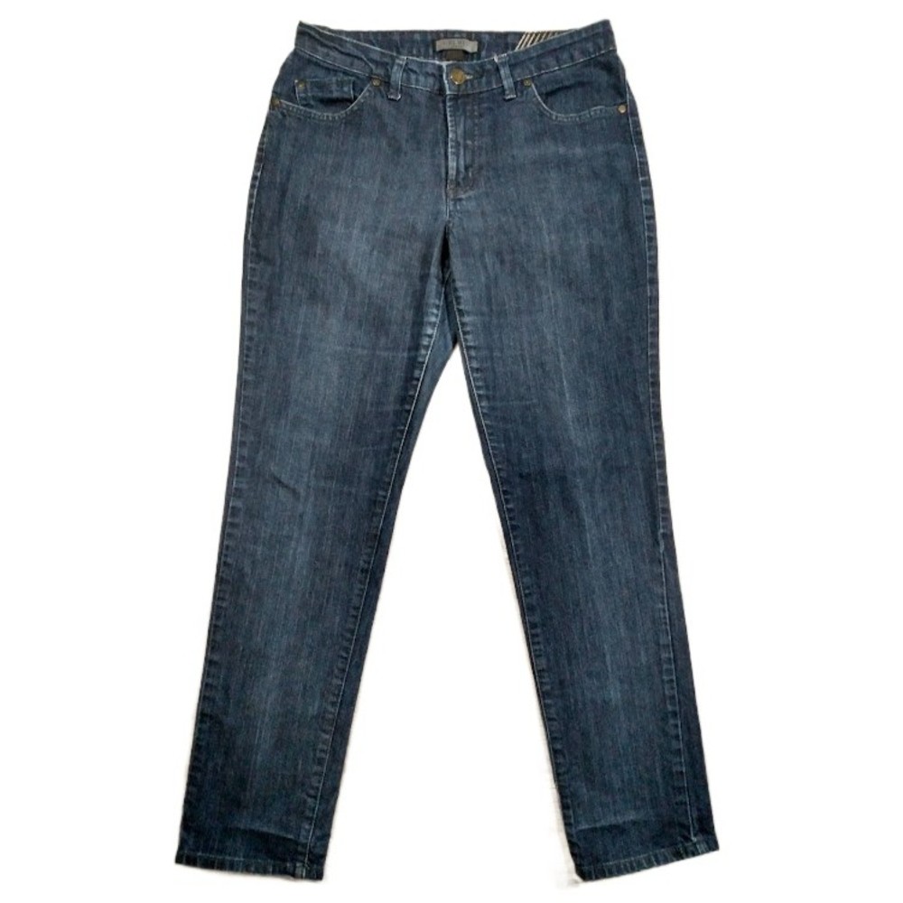 Nine West Jeans Womens 28 x 30 Size 8 Stretch Cotton Blend Denim Blue